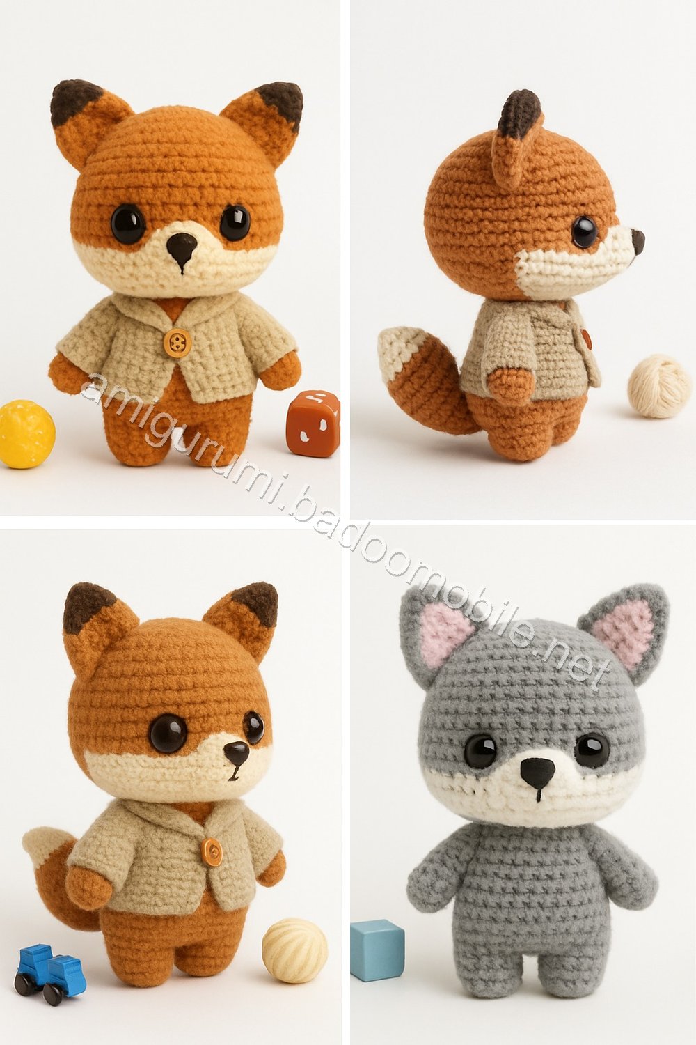 Amigurumi Fox Free Pattern