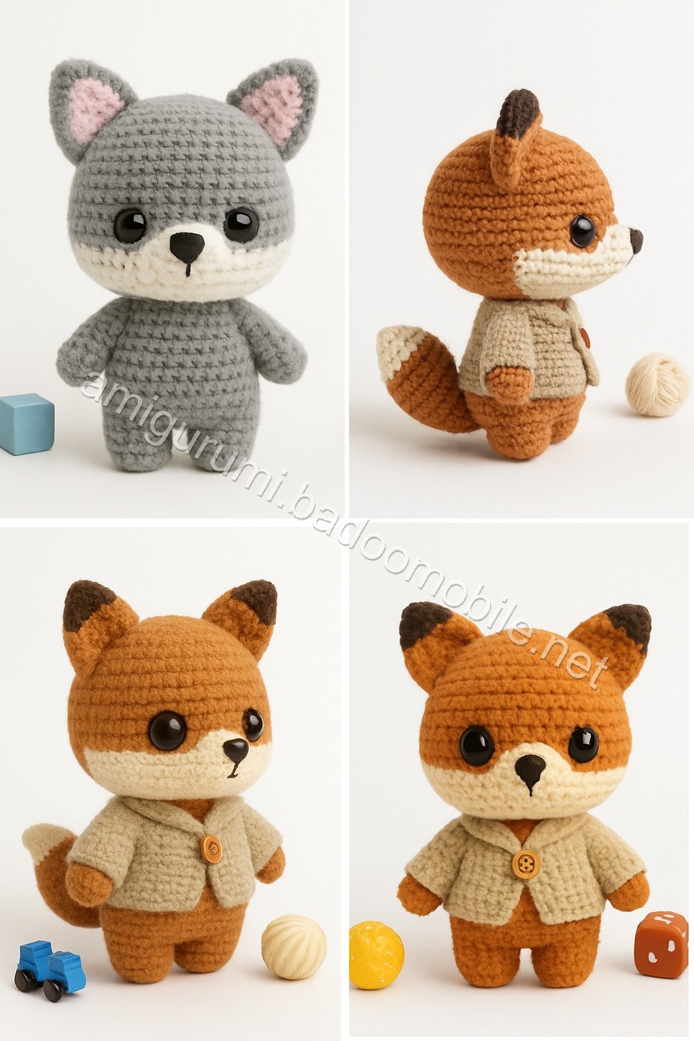 Amigurumi Fox Free Pattern