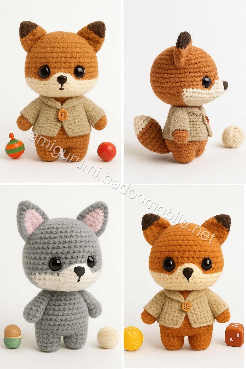 Amigurumi Fox Free Pattern