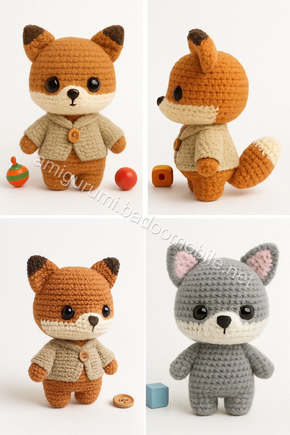 Amigurumi Fox Free Pattern
