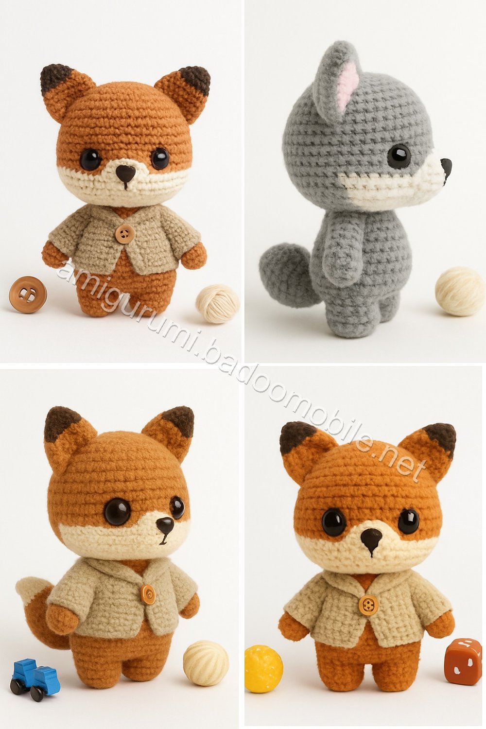 Amigurumi Fox Free Pattern