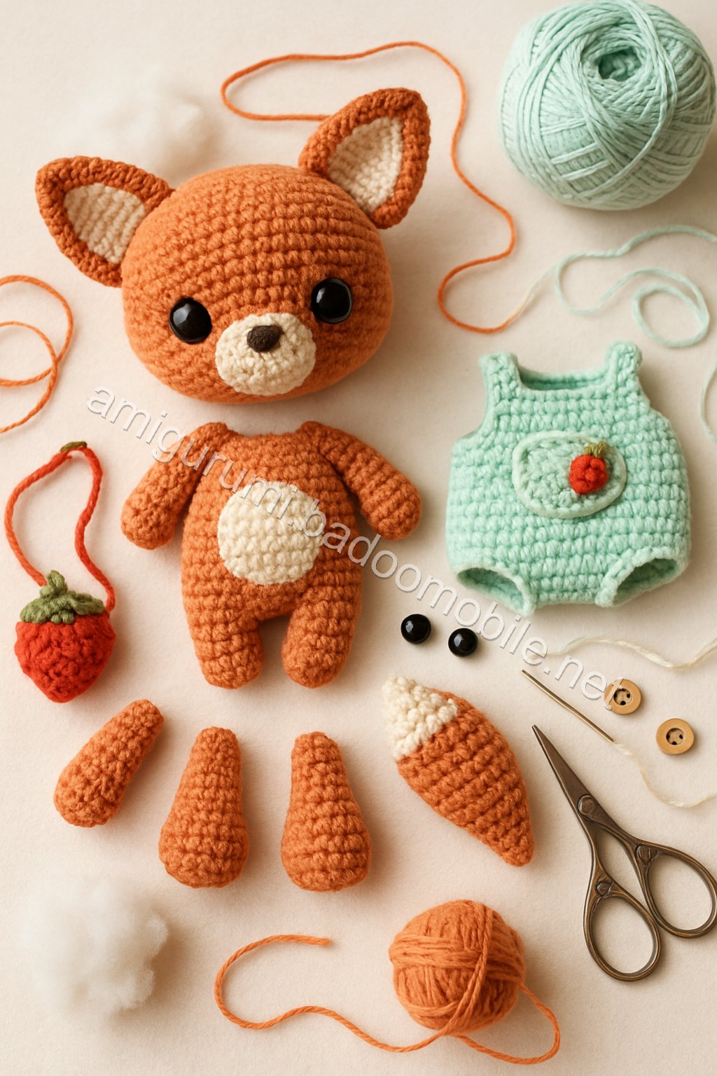 Amigurumi Fox Free Pattern