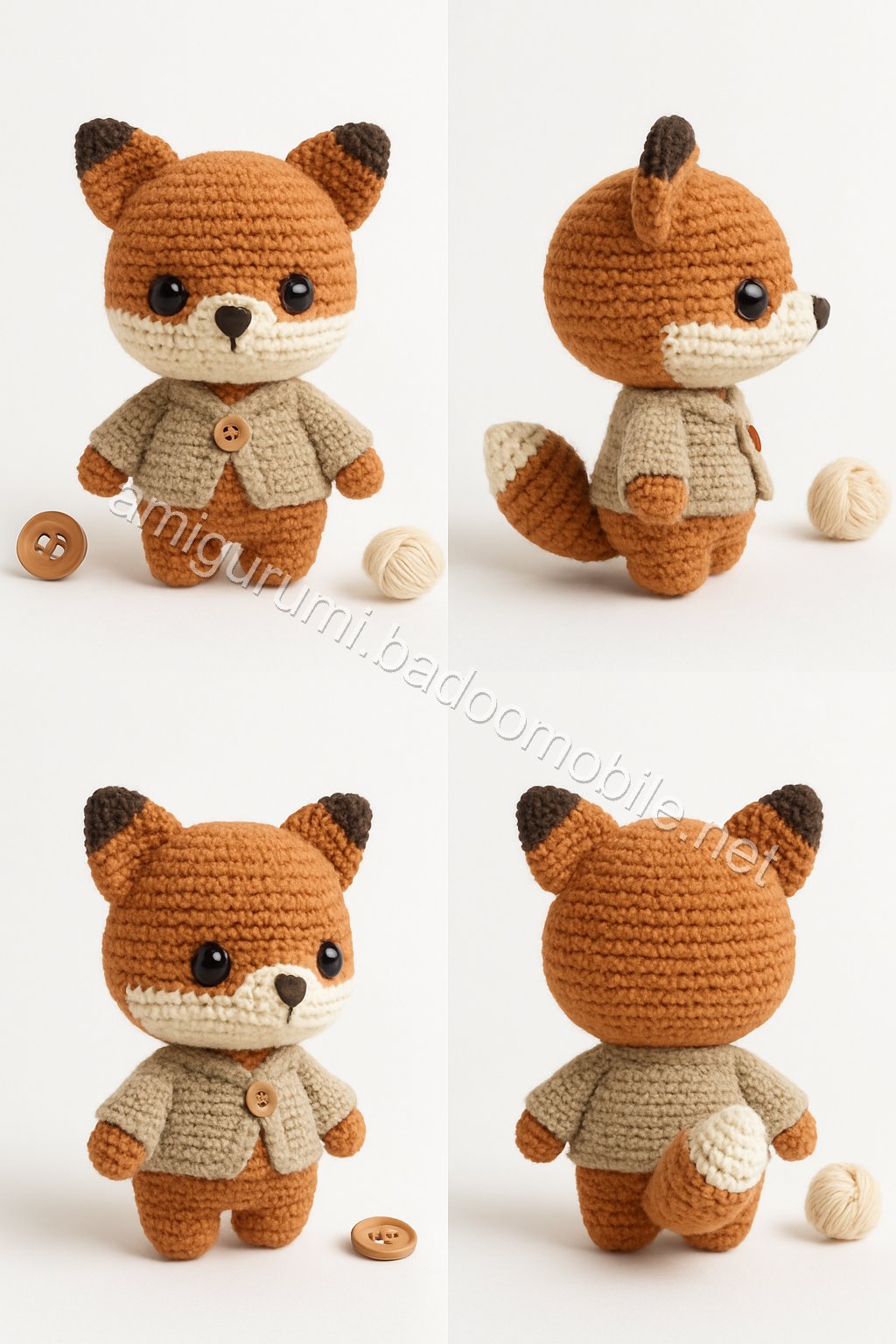 Amigurumi Fox Free Pattern