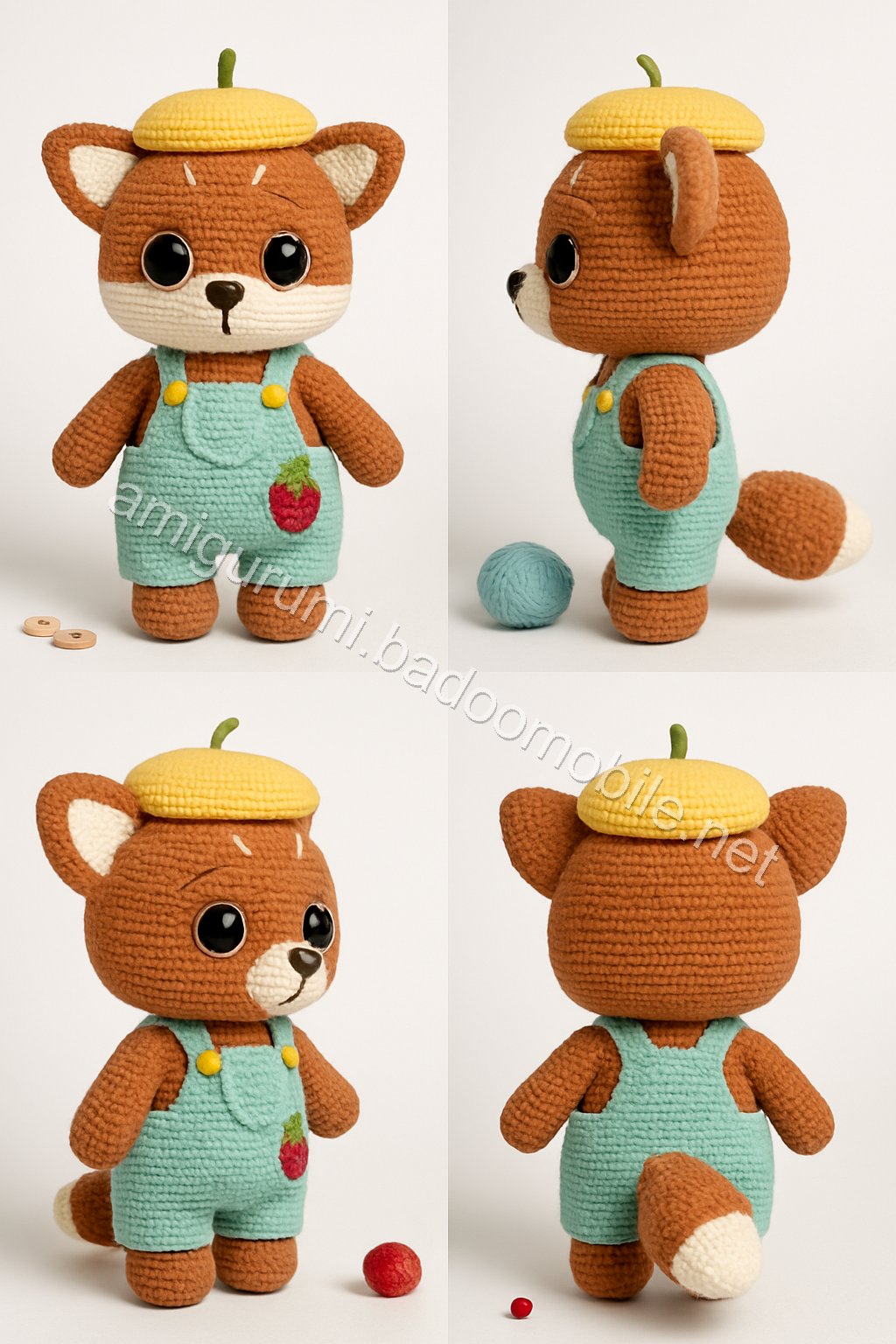 Amigurumi Fox Free Pattern