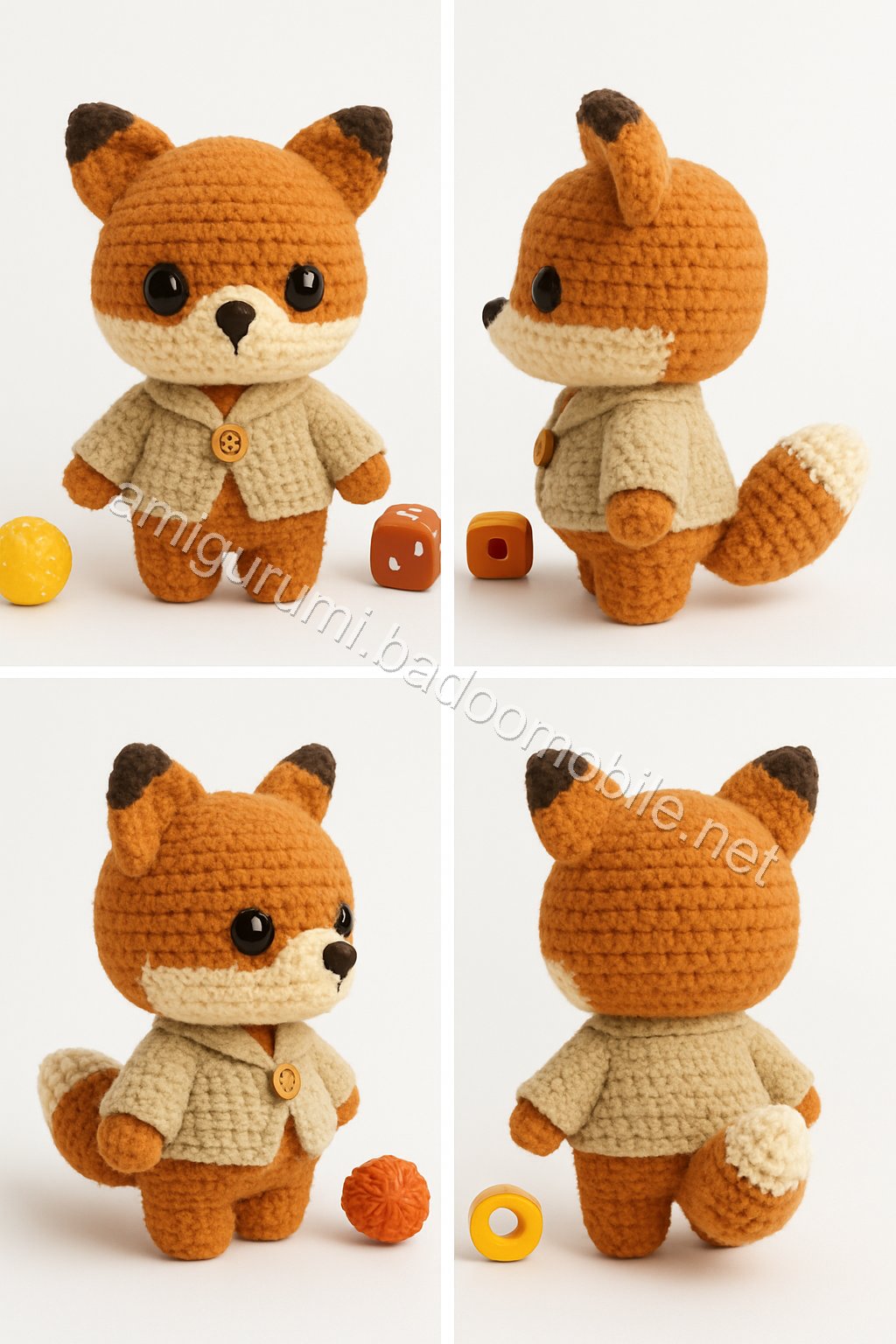 Amigurumi Fox Free Pattern