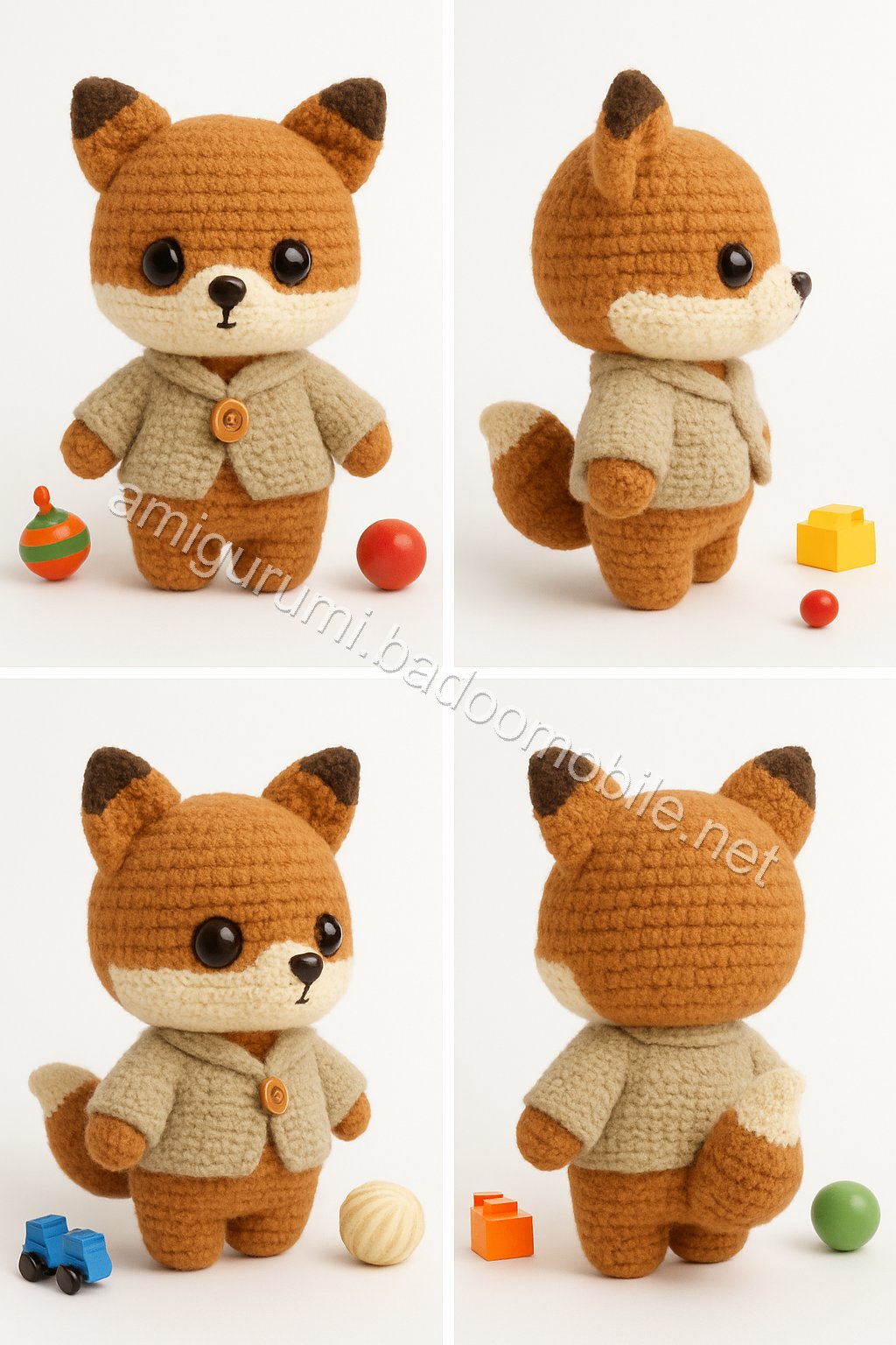 Amigurumi Fox Free Pattern