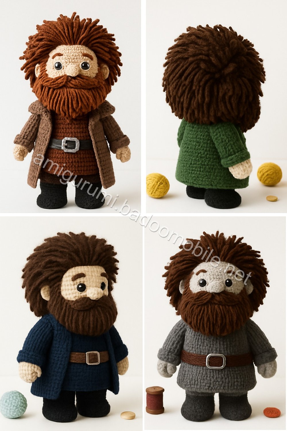 Amigurumi Gentle Giant Free Pattern