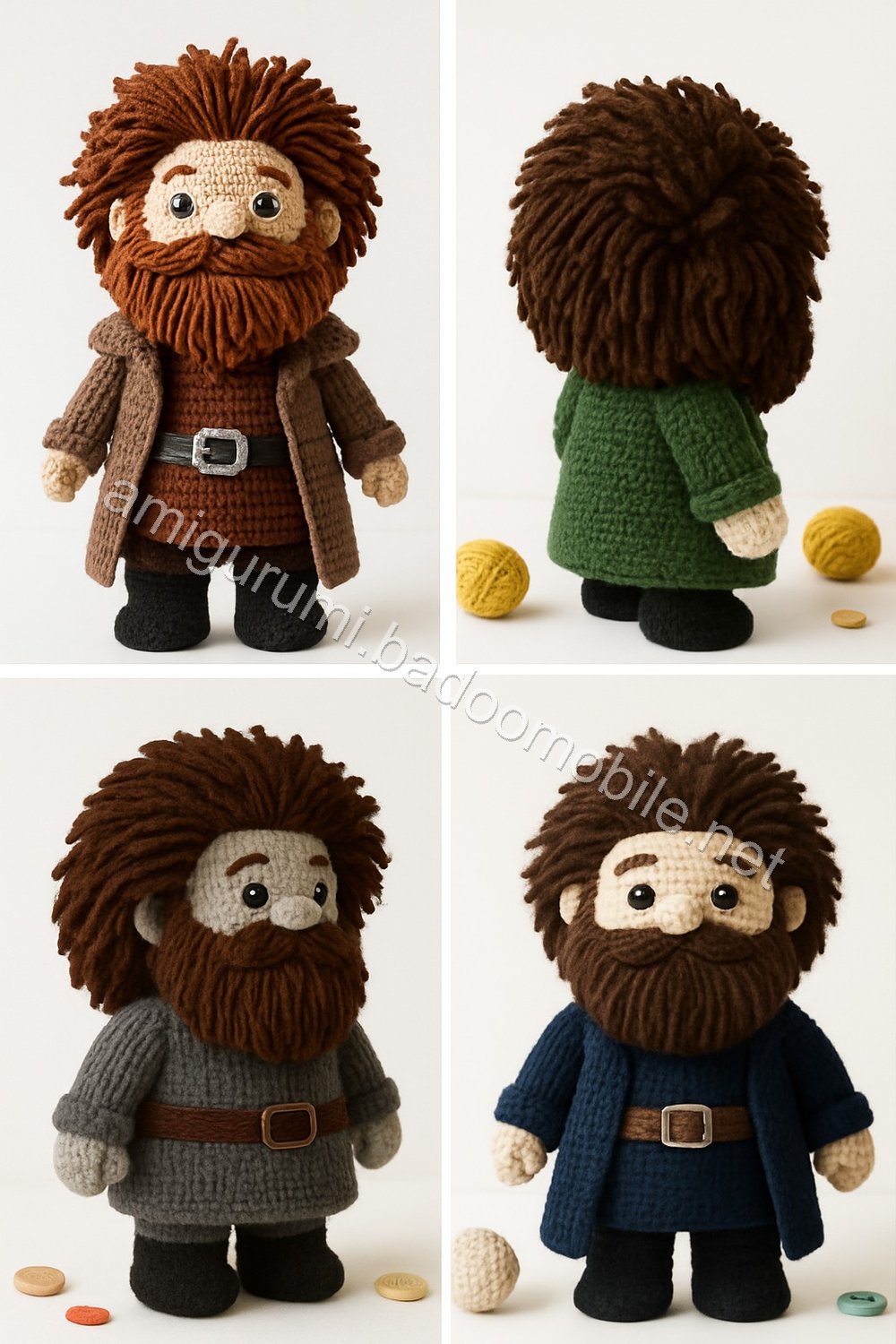Amigurumi Gentle Giant Free Pattern