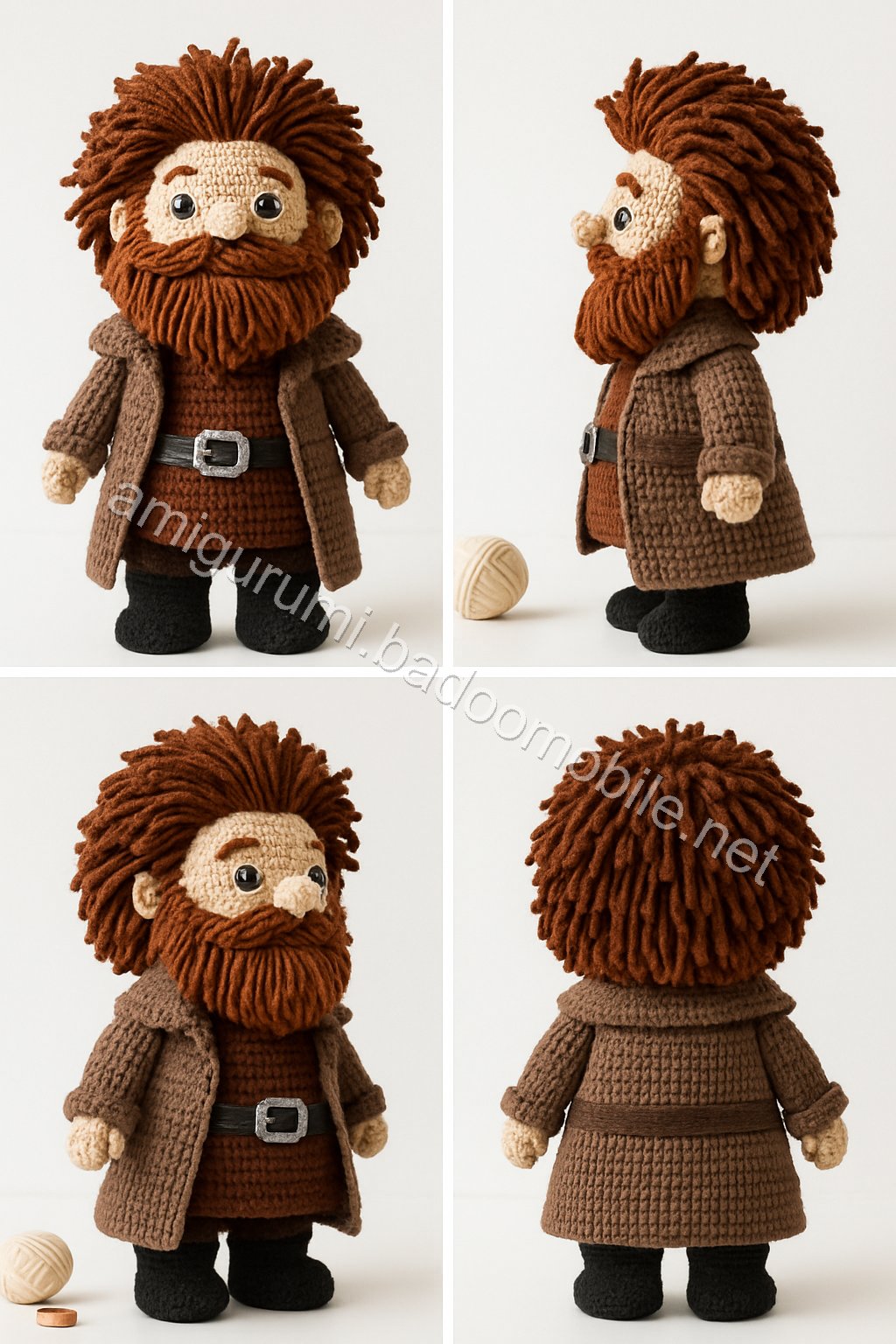 Amigurumi Gentle Giant Free Pattern
