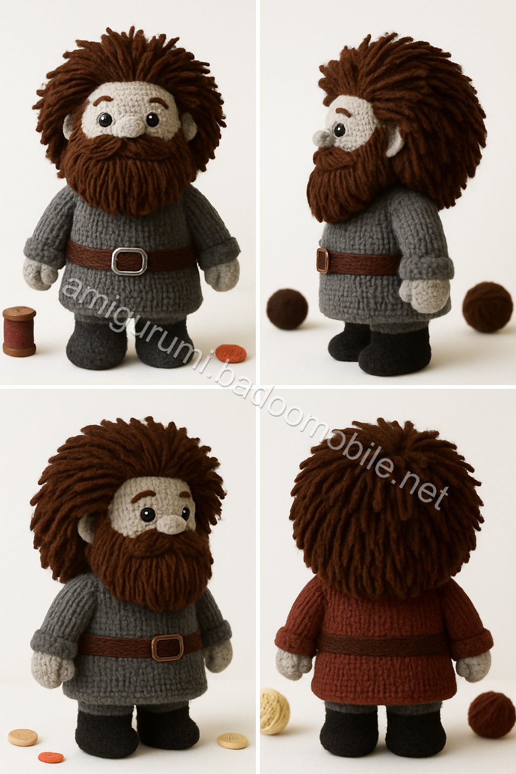 Amigurumi Gentle Giant Free Pattern