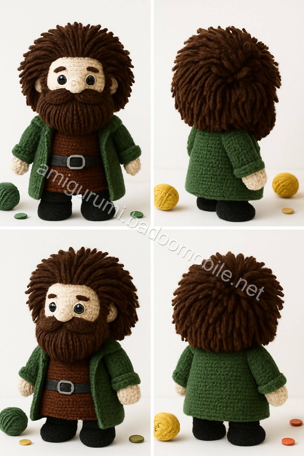 Amigurumi Gentle Giant Free Pattern