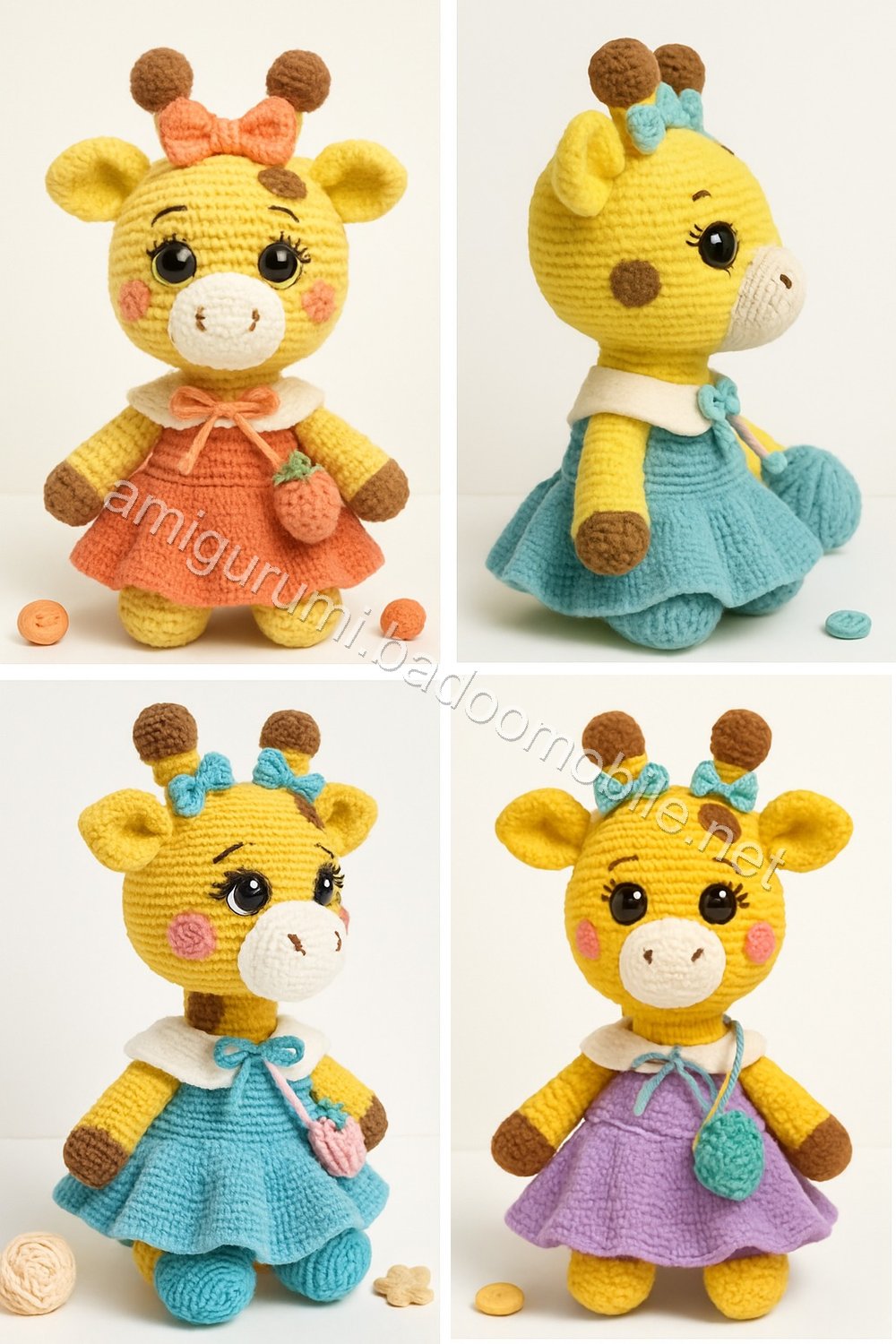 Amigurumi Giraffe Free Pattern