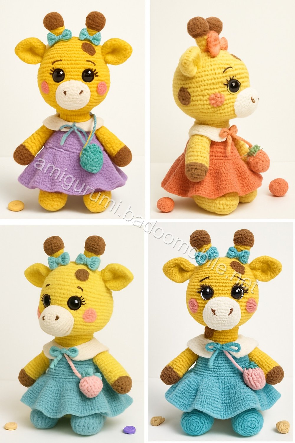 Amigurumi Giraffe Free Pattern