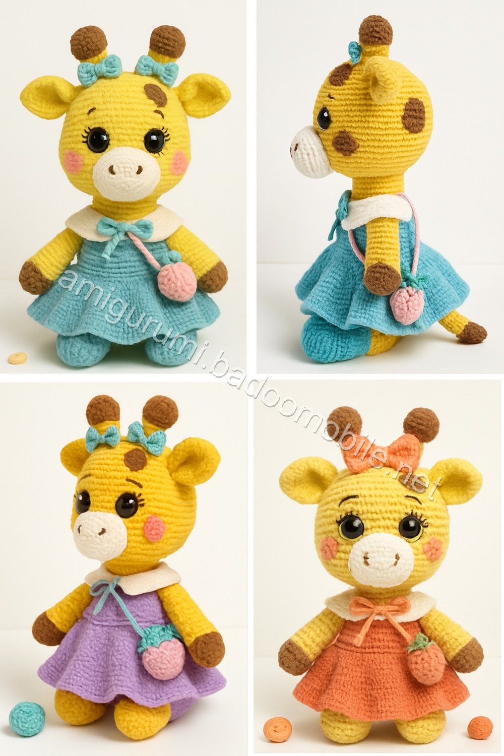 Amigurumi Giraffe Free Pattern