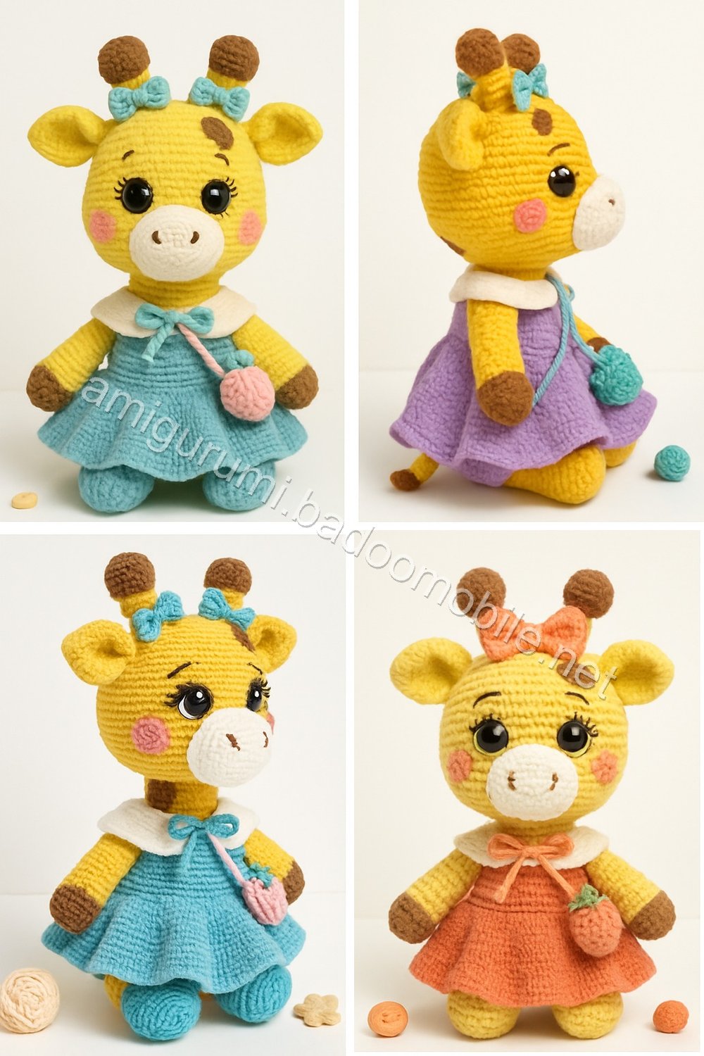 Amigurumi Giraffe Free Pattern