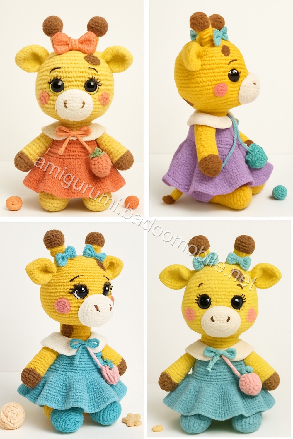 Amigurumi Giraffe Free Pattern