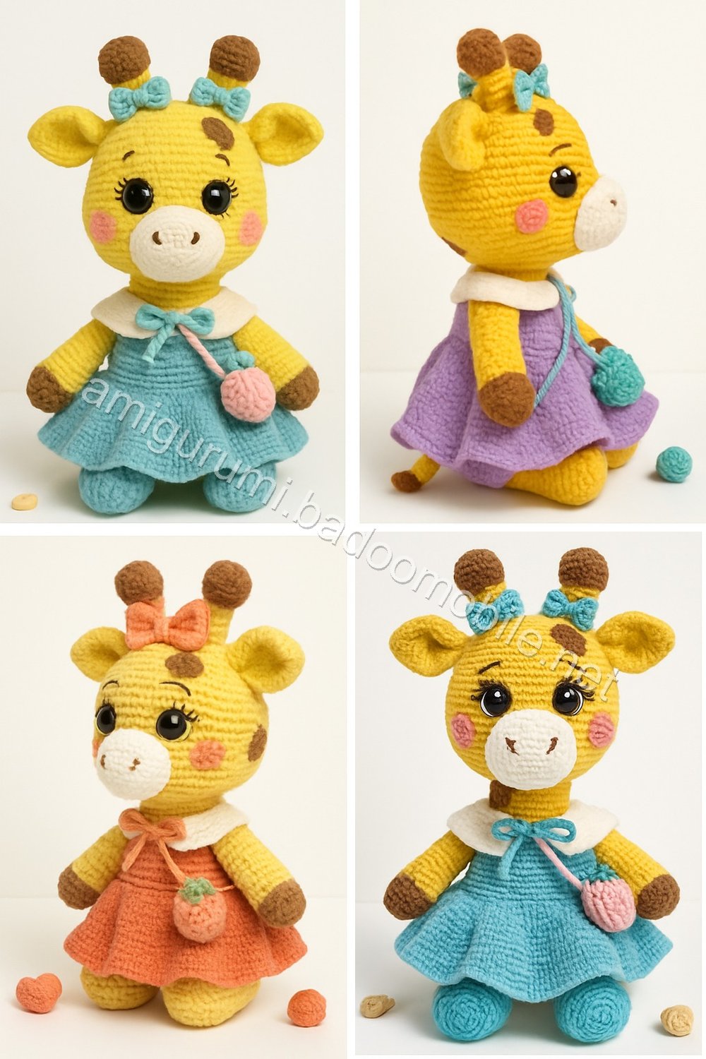 Amigurumi Giraffe Free Pattern