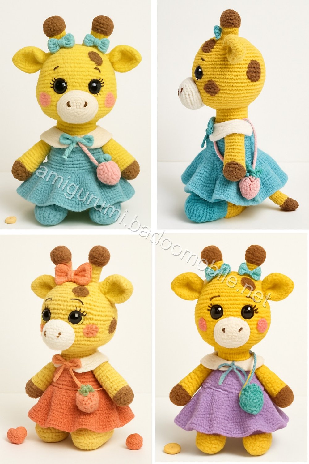 Amigurumi Giraffe Free Pattern