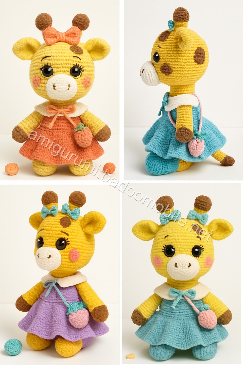 Amigurumi Giraffe Free Pattern