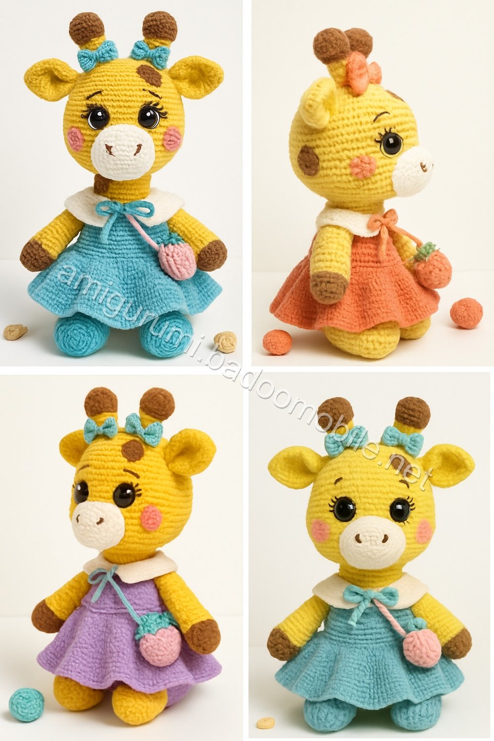 Amigurumi Giraffe Free Pattern