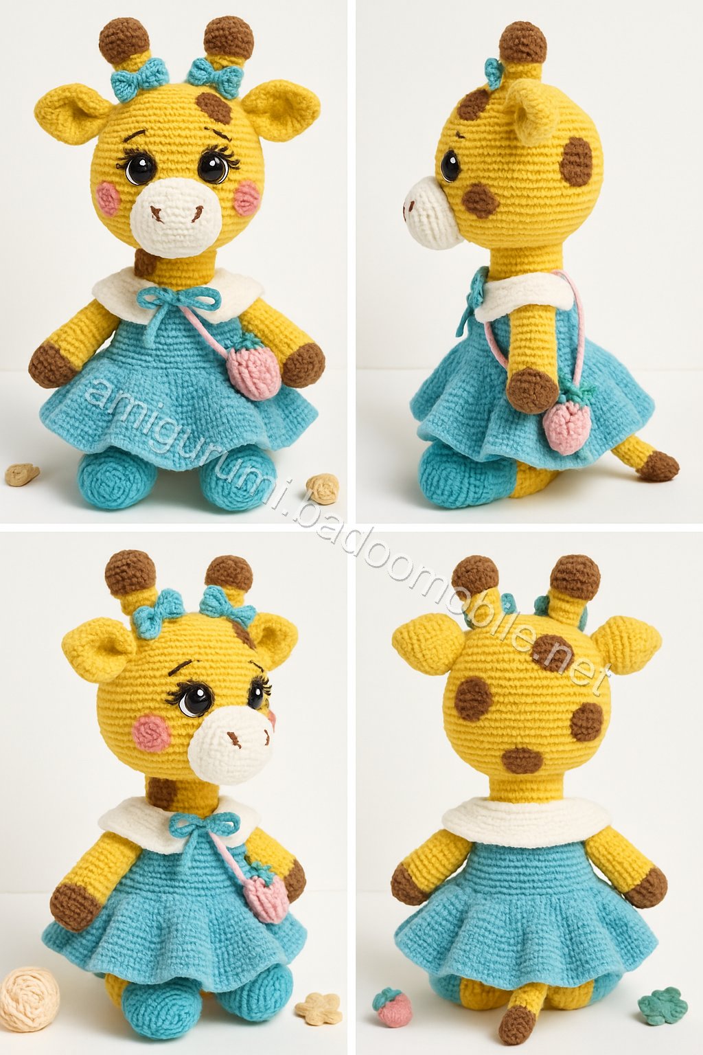 Amigurumi Giraffe Free Pattern