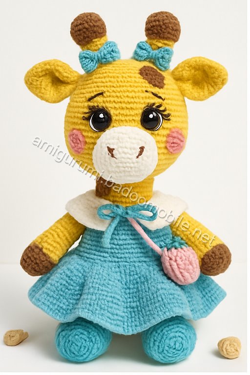 Amigurumi Giraffe Free Pattern