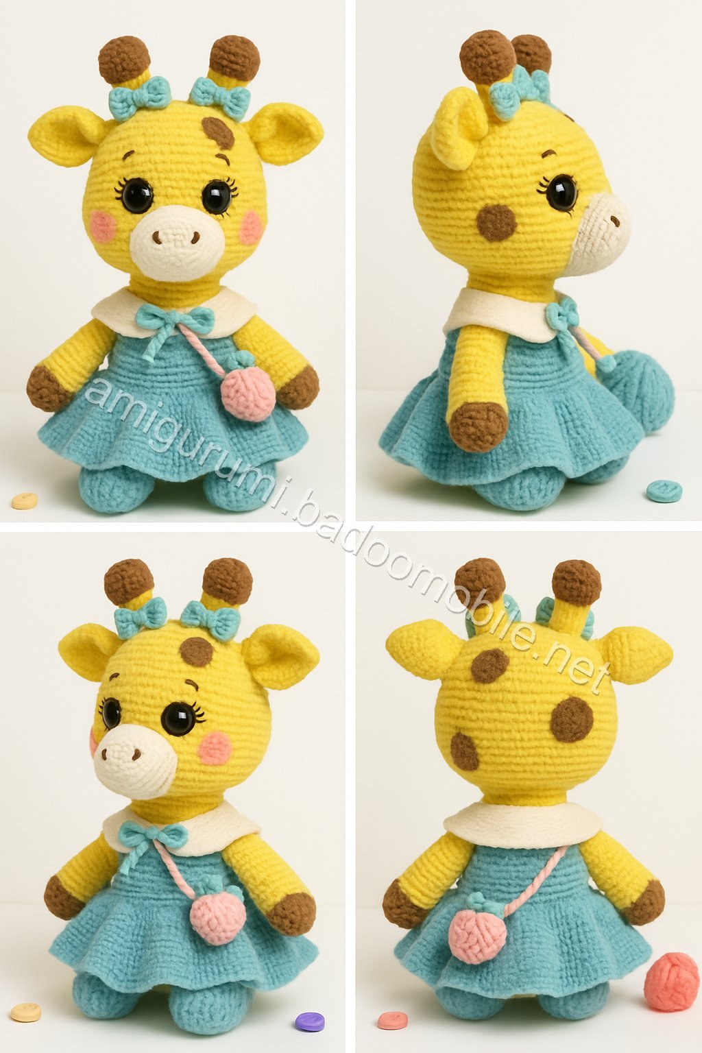 Amigurumi Giraffe Free Pattern