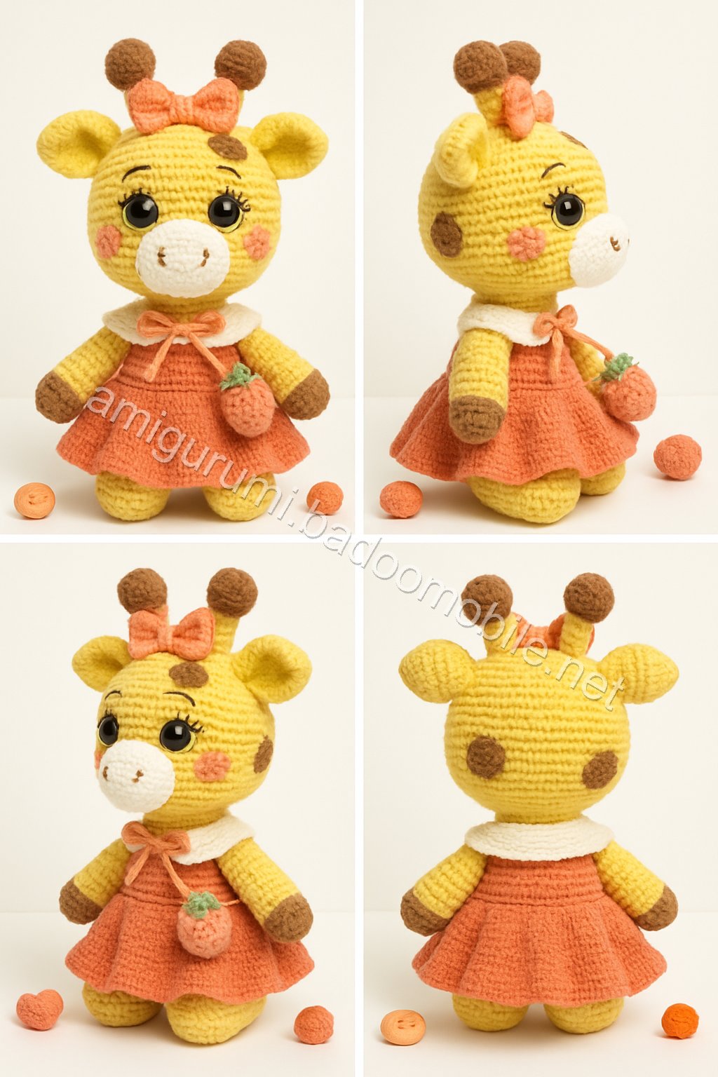 Amigurumi Giraffe Free Pattern