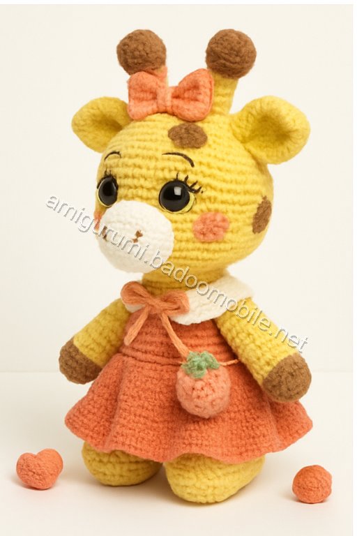 Amigurumi Giraffe Free Pattern