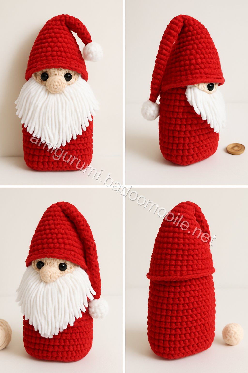 Amigurumi Christmas Gnome Free Pattern