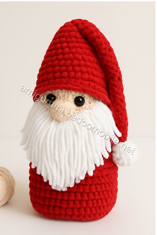 Amigurumi Christmas Gnome Free Pattern