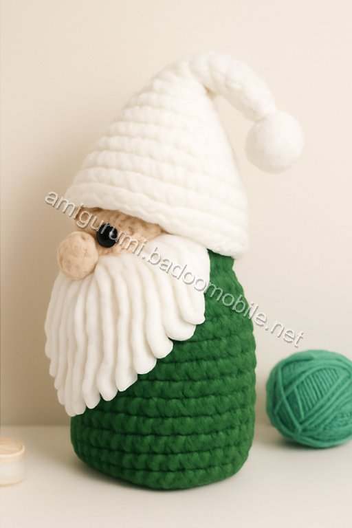 Amigurumi Christmas Gnome Free Pattern