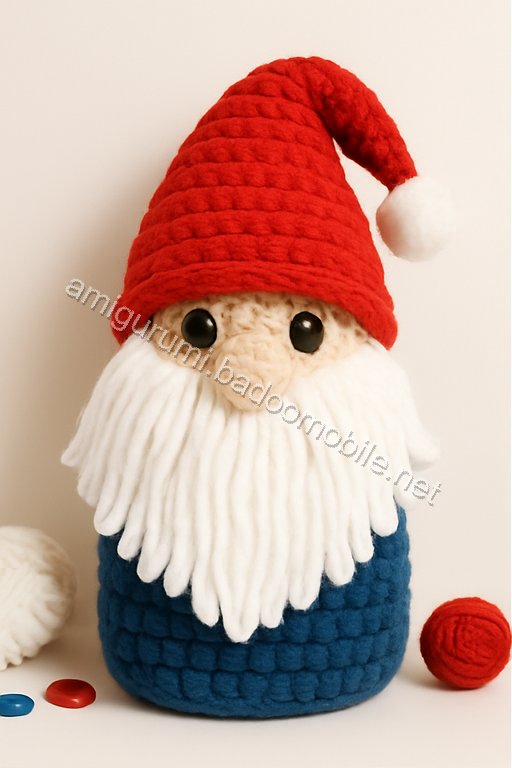 Amigurumi Christmas Gnome Free Pattern