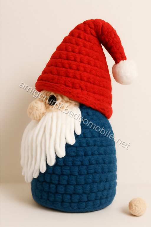 Amigurumi Christmas Gnome Free Pattern