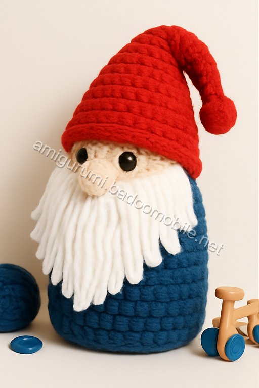 Amigurumi Christmas Gnome Free Pattern