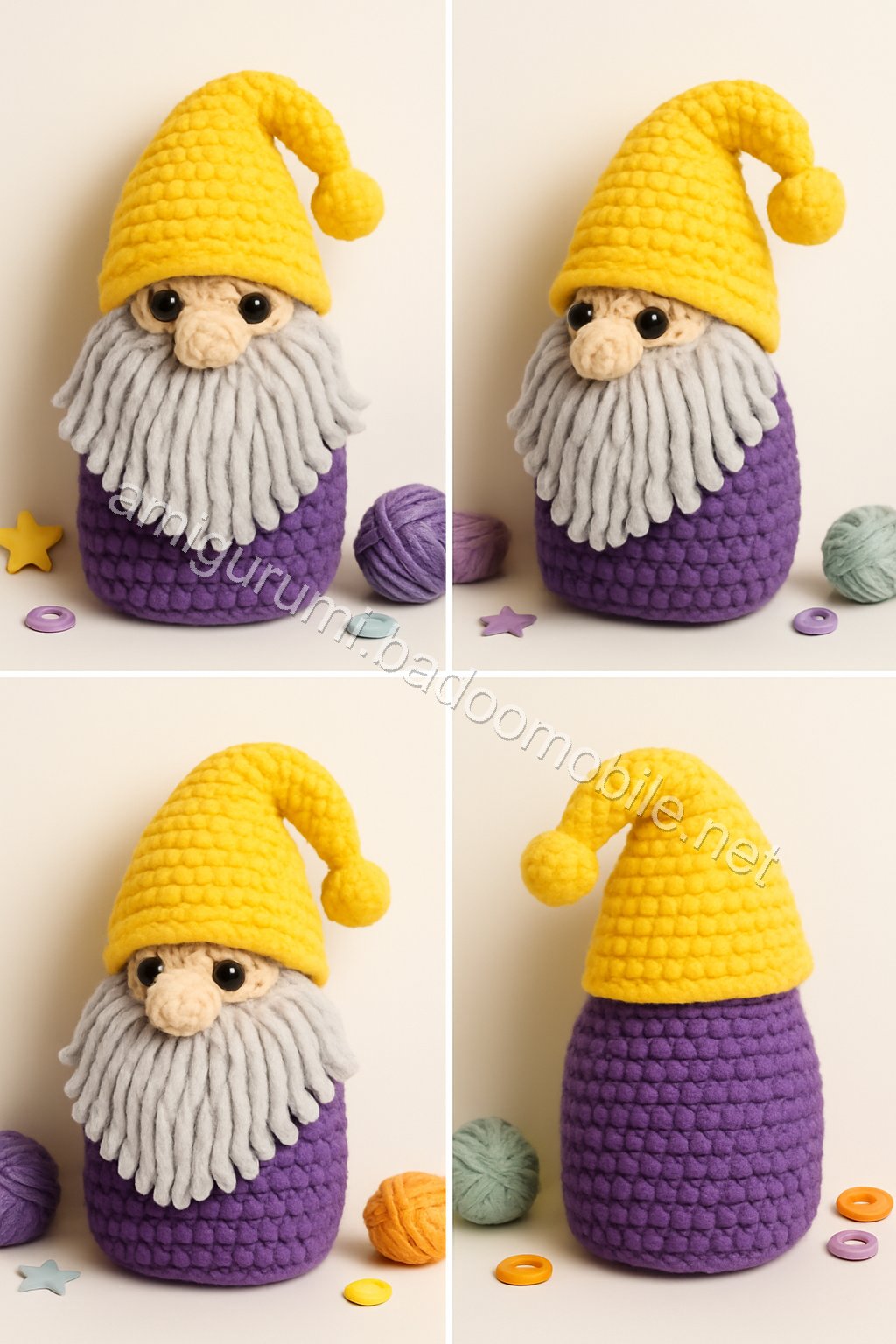 Amigurumi Christmas Gnome Free Pattern