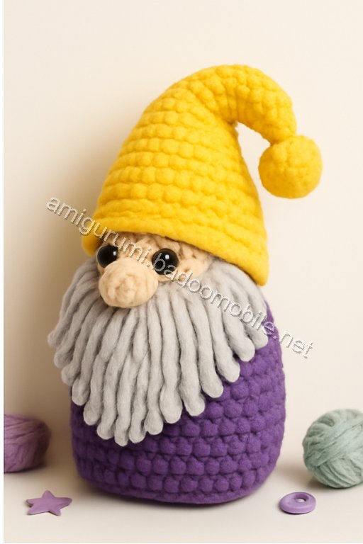 Amigurumi Christmas Gnome Free Pattern