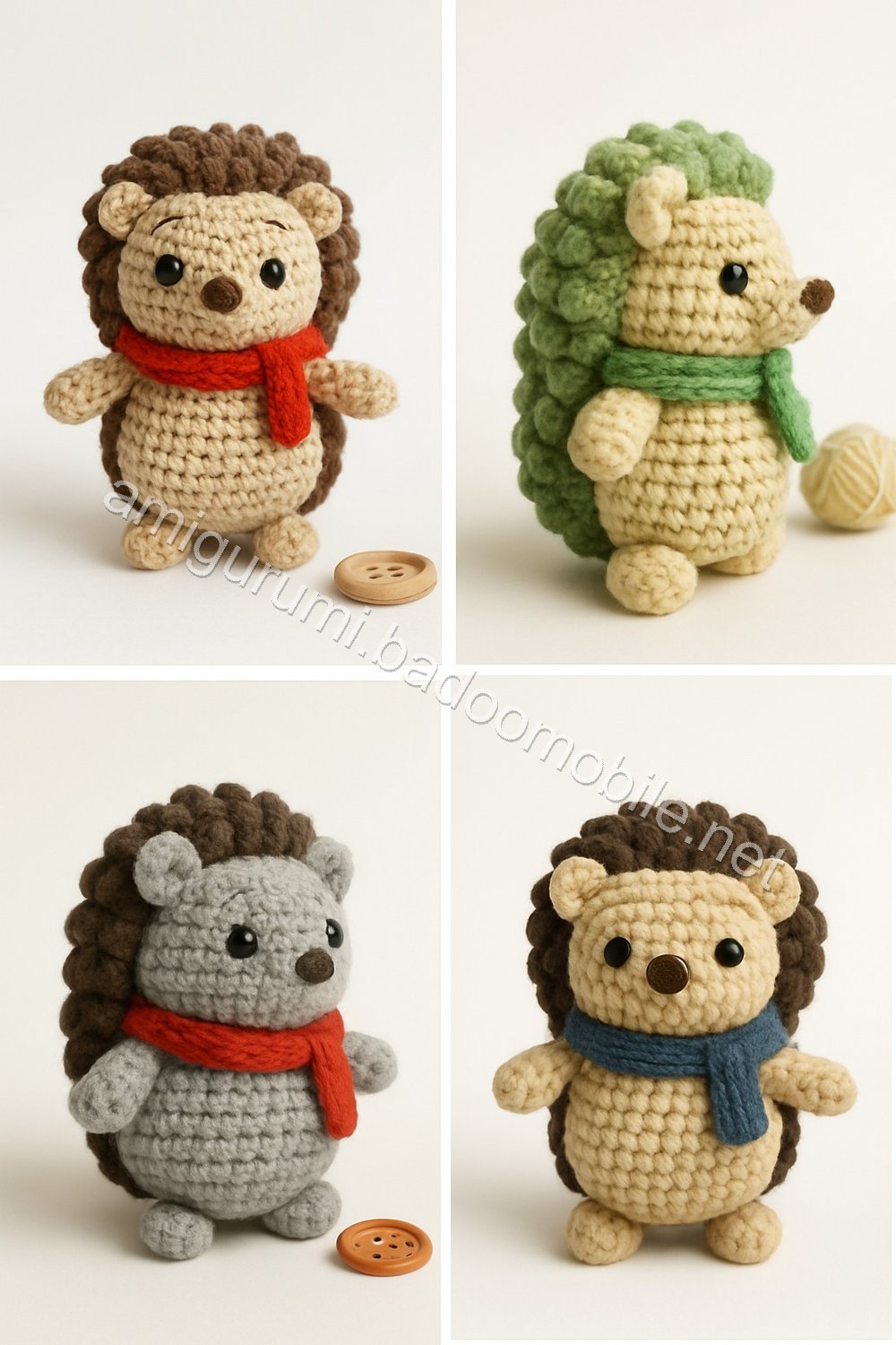 Amigurumi Hedgehog Free Pattern