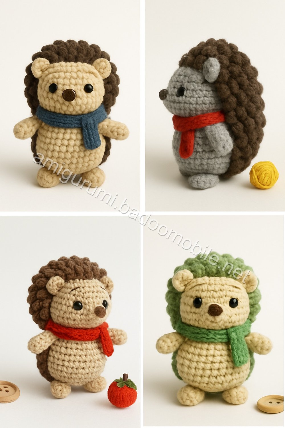 Amigurumi Hedgehog Free Pattern