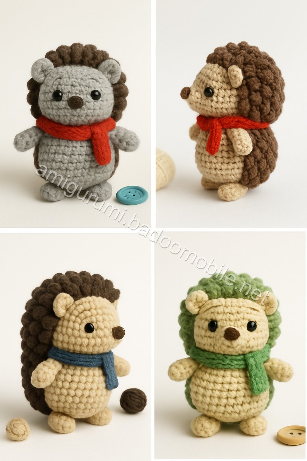 Amigurumi Hedgehog Free Pattern