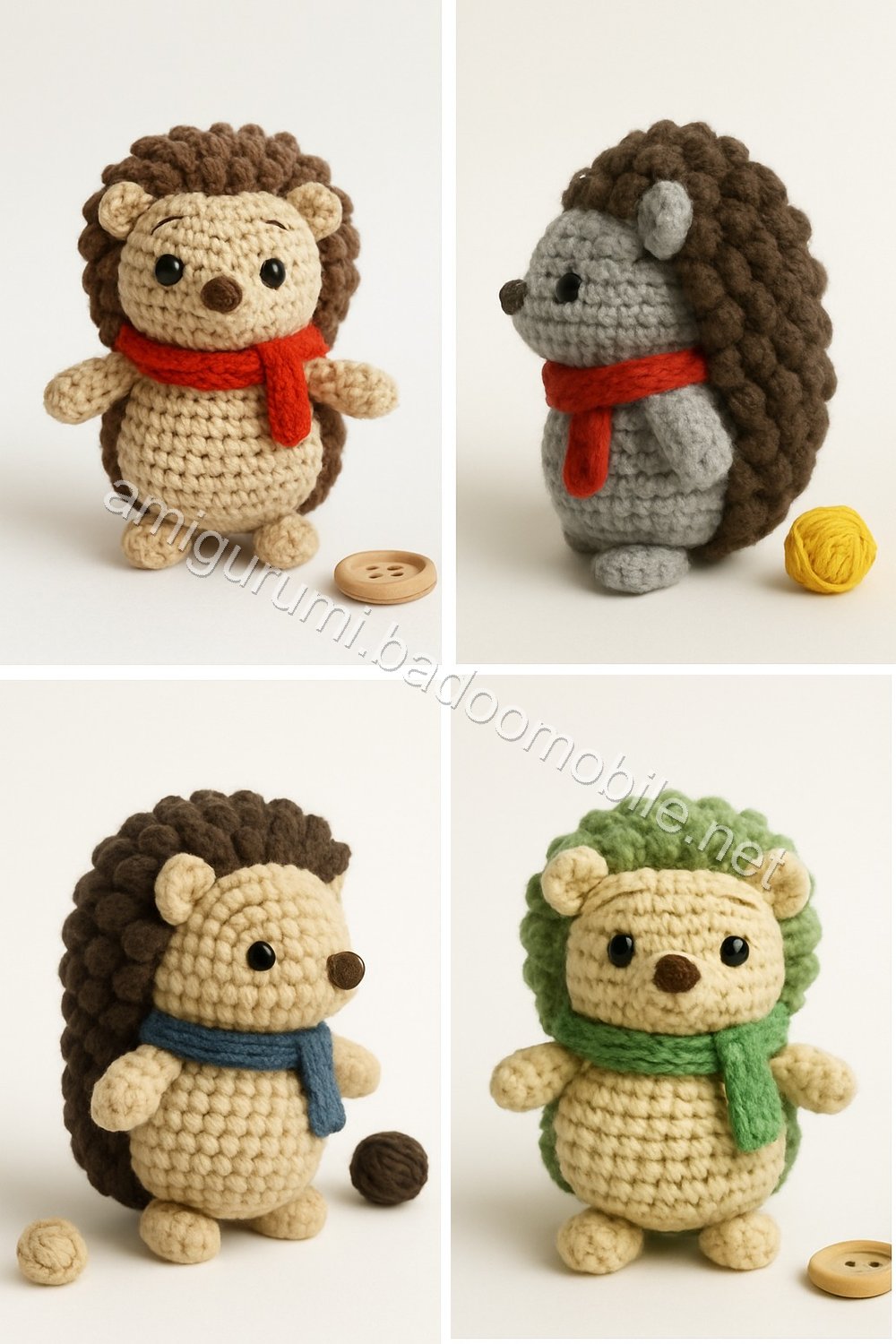 Amigurumi Hedgehog Free Pattern