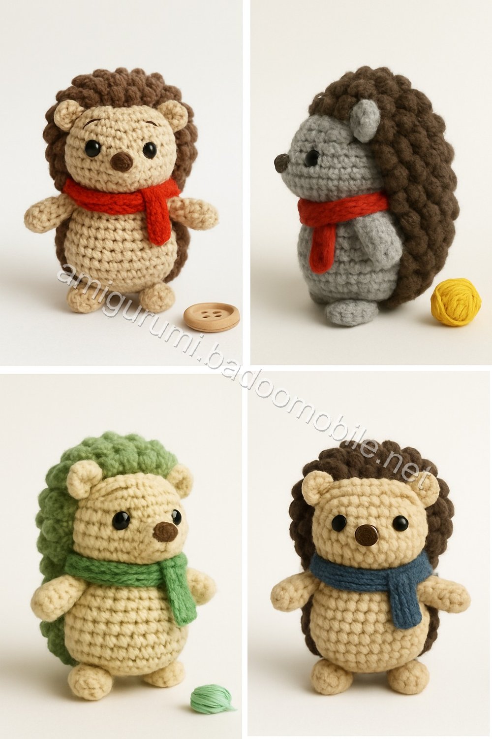 Amigurumi Hedgehog Free Pattern