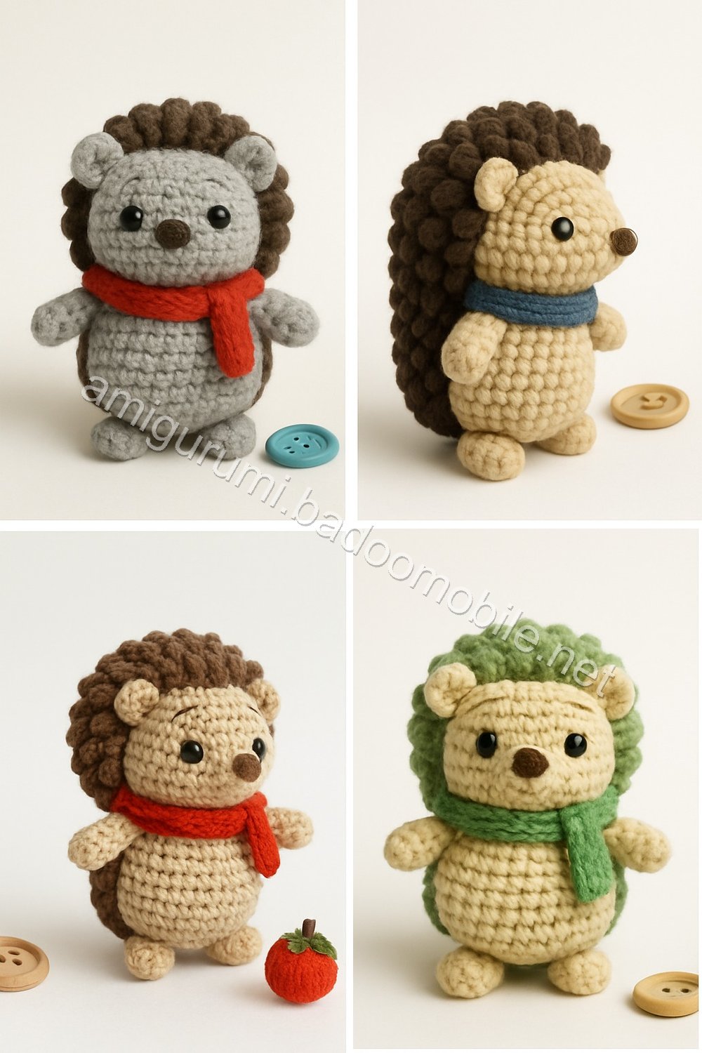 Amigurumi Hedgehog Free Pattern