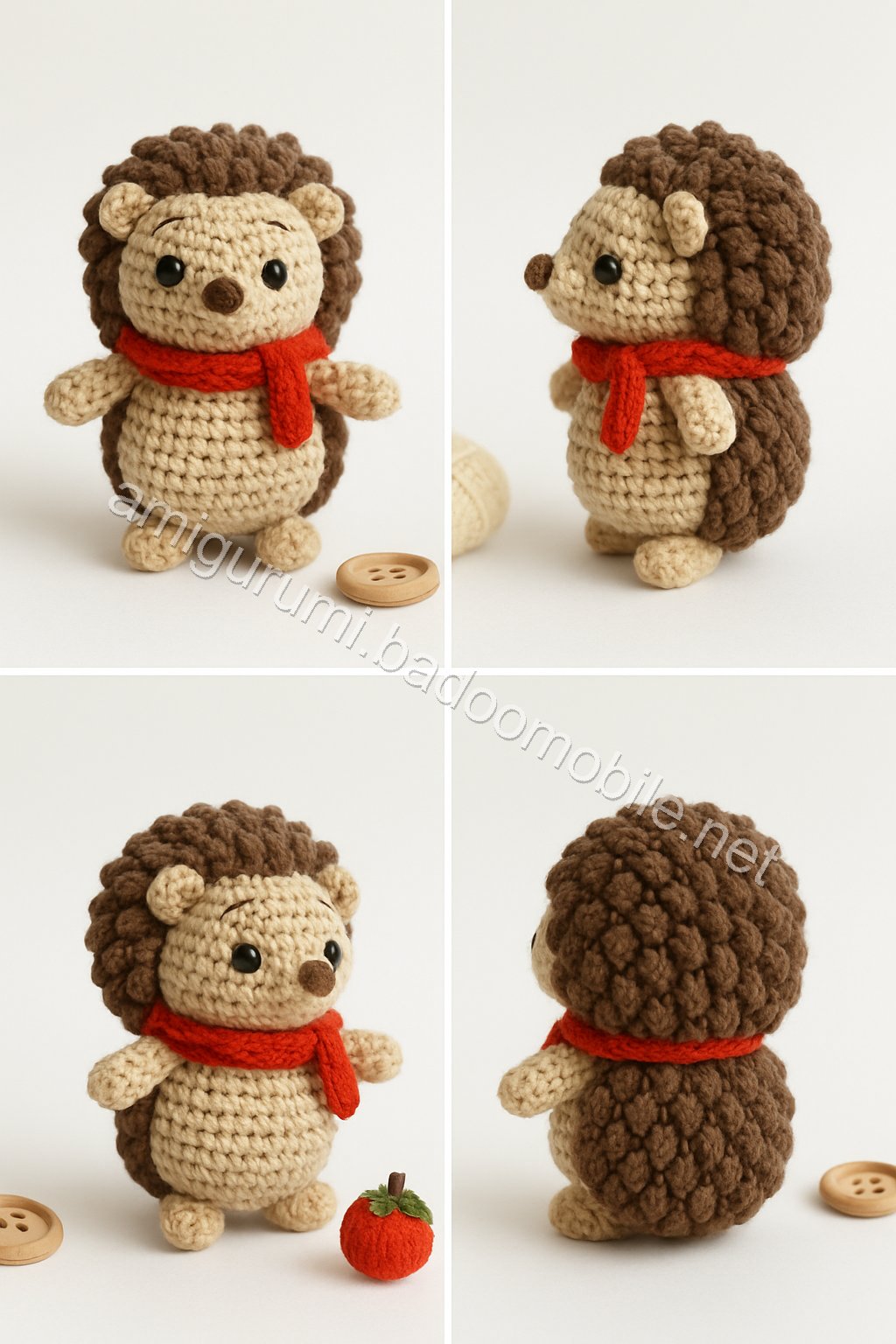 Amigurumi Hedgehog Free Pattern