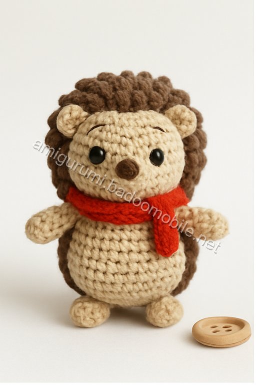Amigurumi Hedgehog Free Pattern