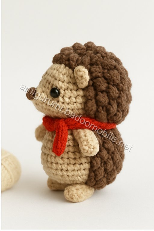 Amigurumi Hedgehog Free Pattern