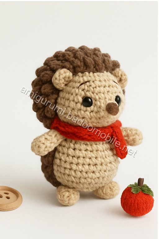 Amigurumi Hedgehog Free Pattern