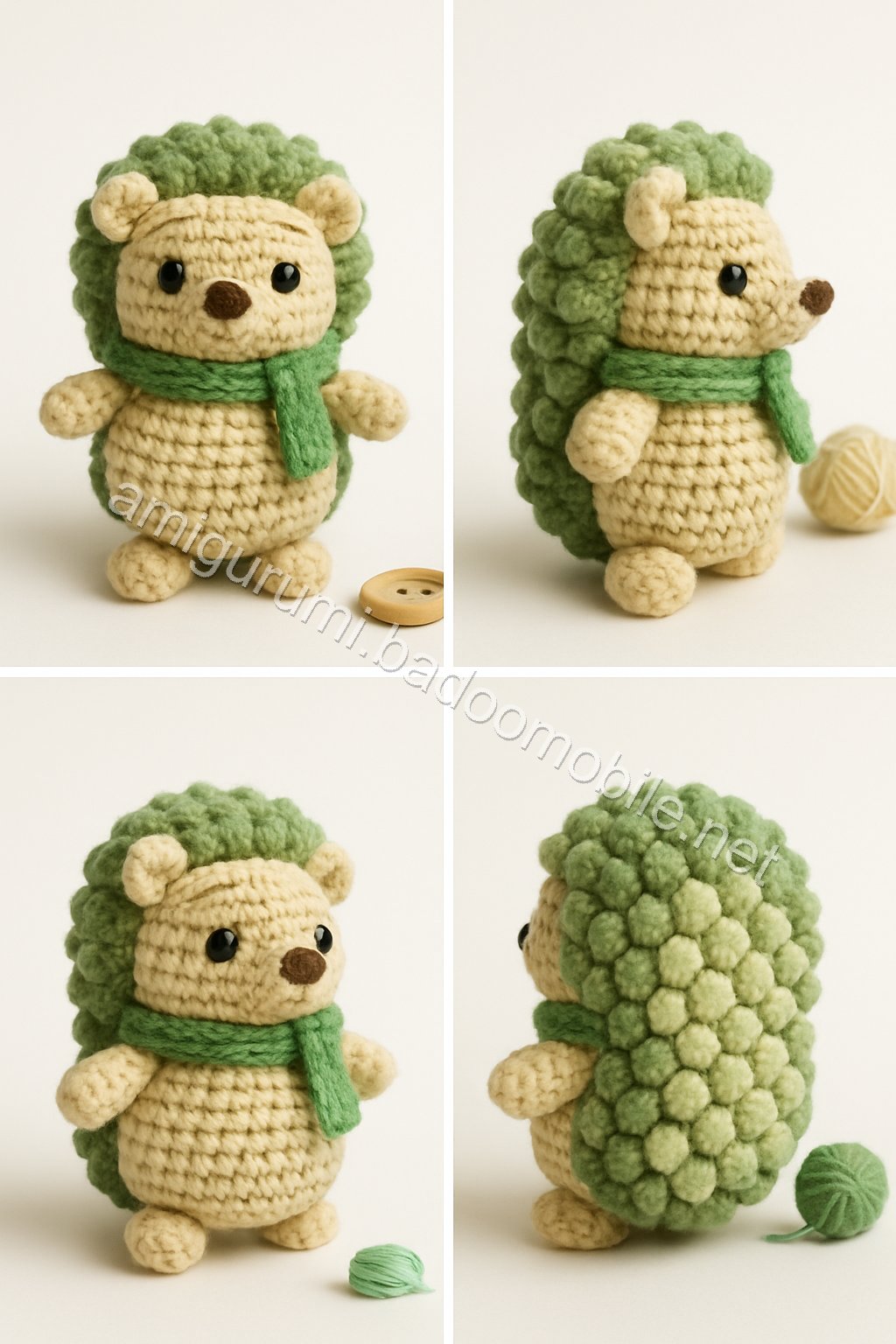 Amigurumi Hedgehog Free Pattern