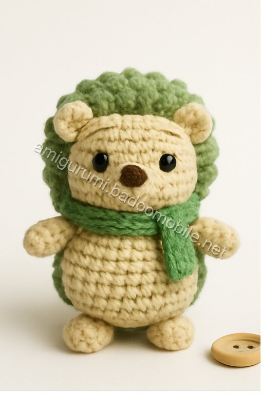 Amigurumi Hedgehog Free Pattern
