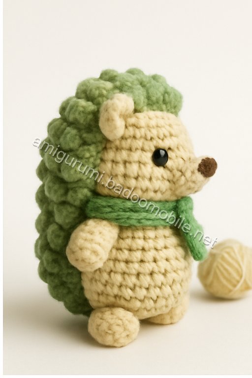 Amigurumi Hedgehog Free Pattern